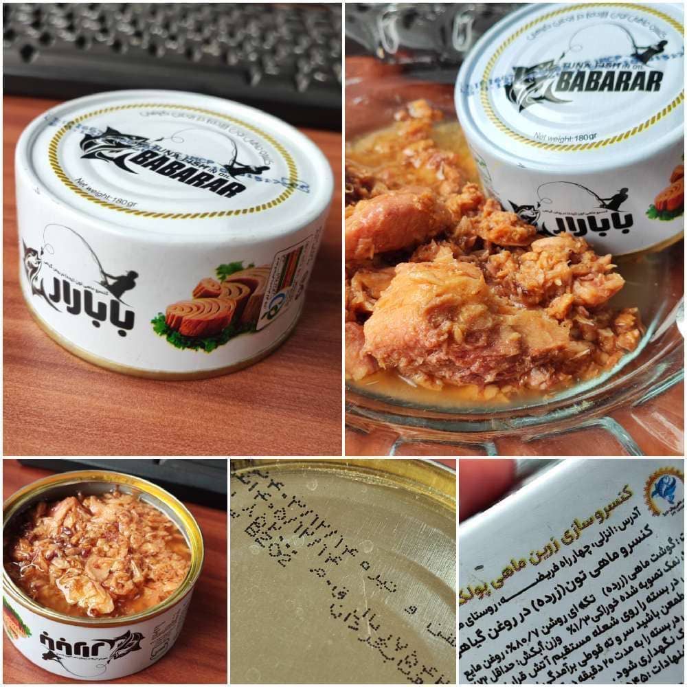 کنسرو تن ماهی باربارا ۱۸۰ گرم