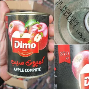 کمپوت سیب دیمومت ۳۷۰ گرم